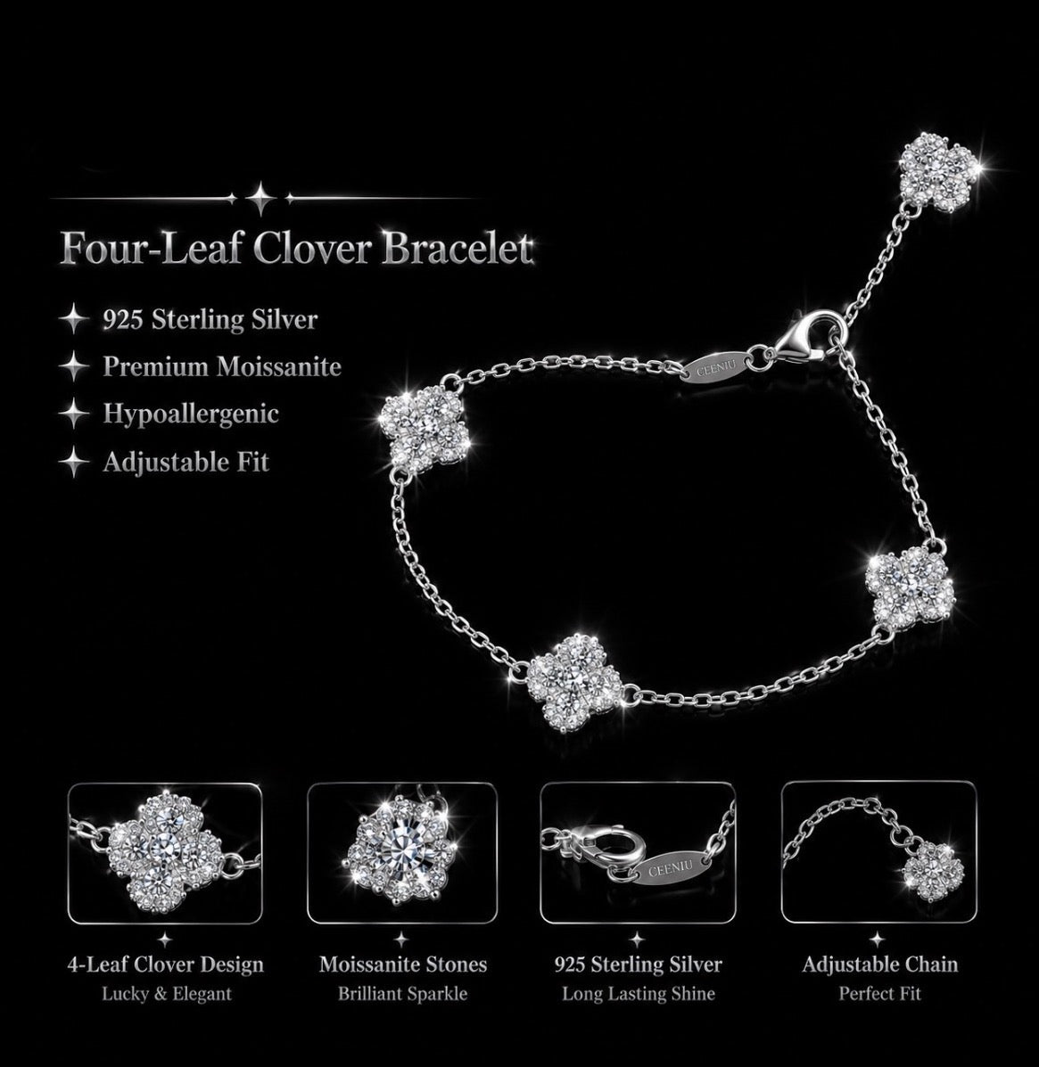 Moissanite Jewelery