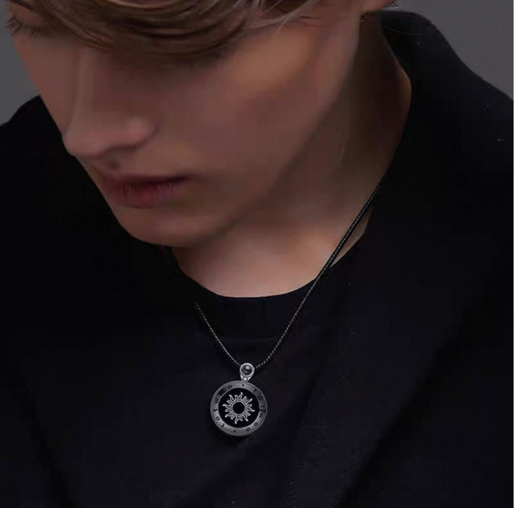 TOTWOO sun&moon Long Distance Touch Necklace| Gift