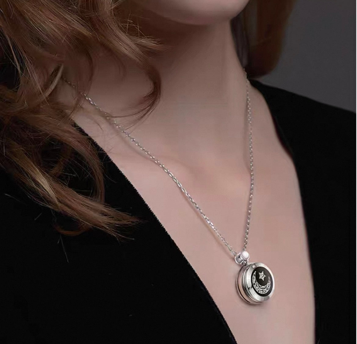 TOTWOO sun&moon Long Distance Touch Necklace| Gift