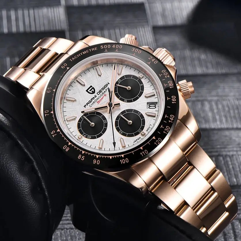 PAGANI DESIGN 2026 Rose Gold Quartz Watch