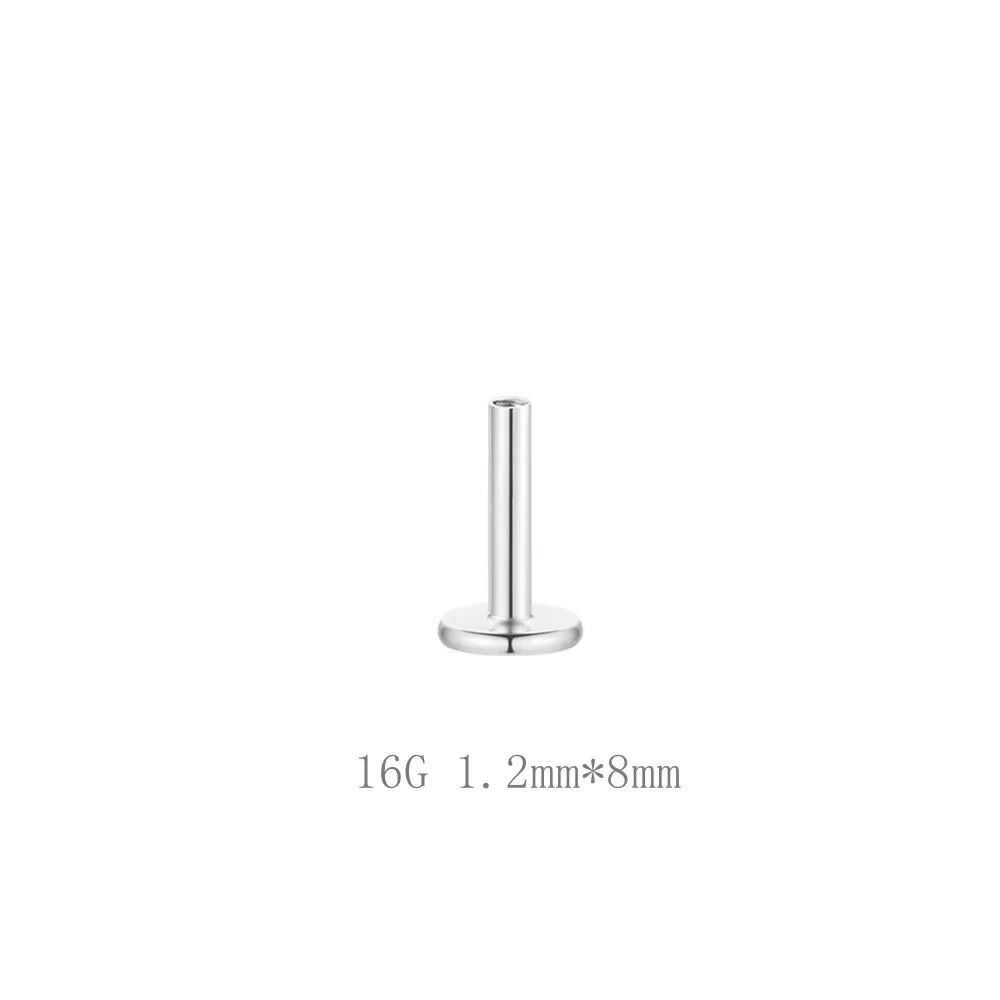 Moissanite Diamond Stud Orginal 925 Sterling Silver Screw Flat Back Moissanite Earring Jewel