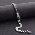 2 Style His Queen Her King Black Rose Gold Color Women's Male Chain Crystal Couple Bracelet for Men Femmo on Hands Jewelry