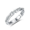 2025 Moissanite Rings Lab Diamond 925 Sterling Silver ring
