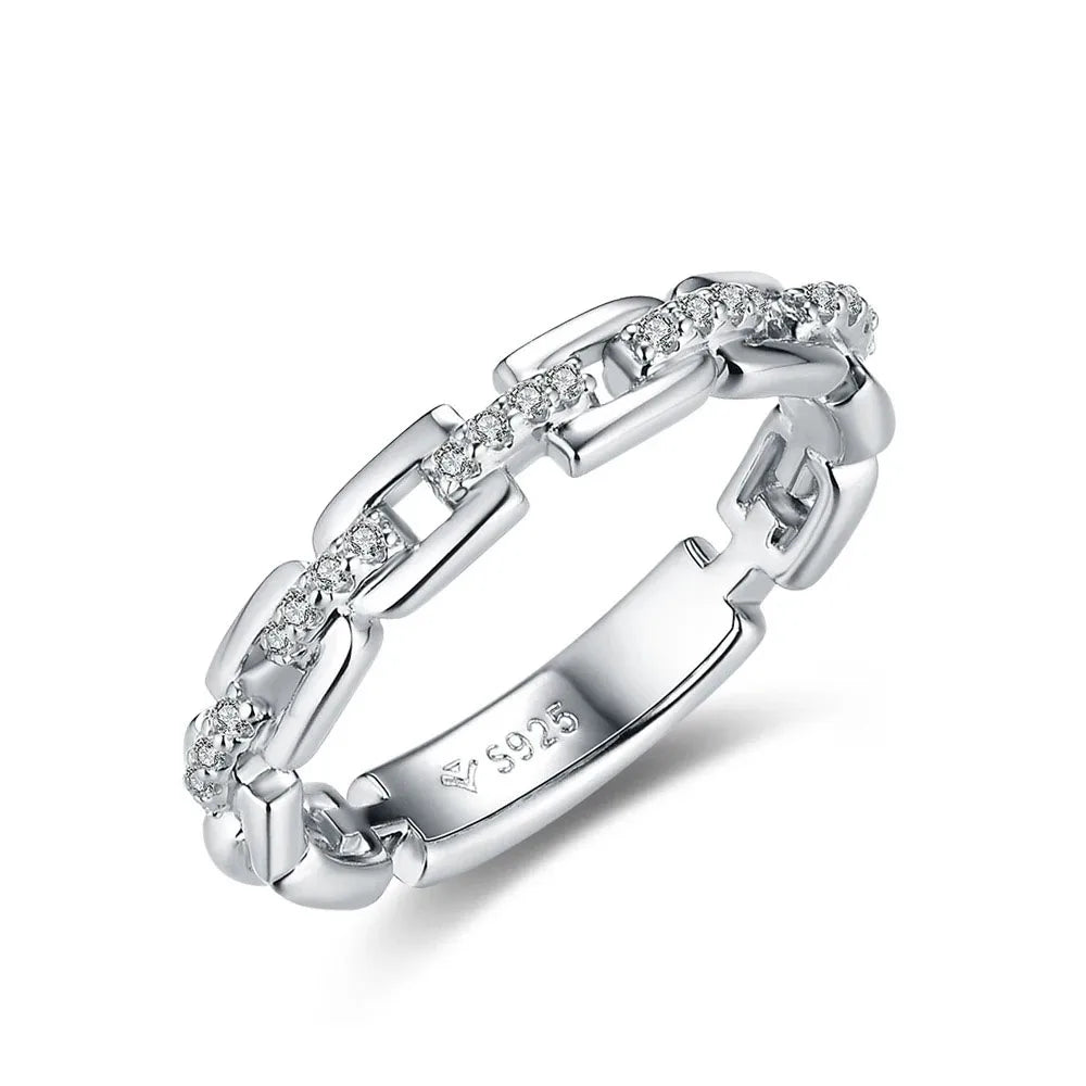 2025 Moissanite Rings Lab Diamond 925 Sterling Silver ring